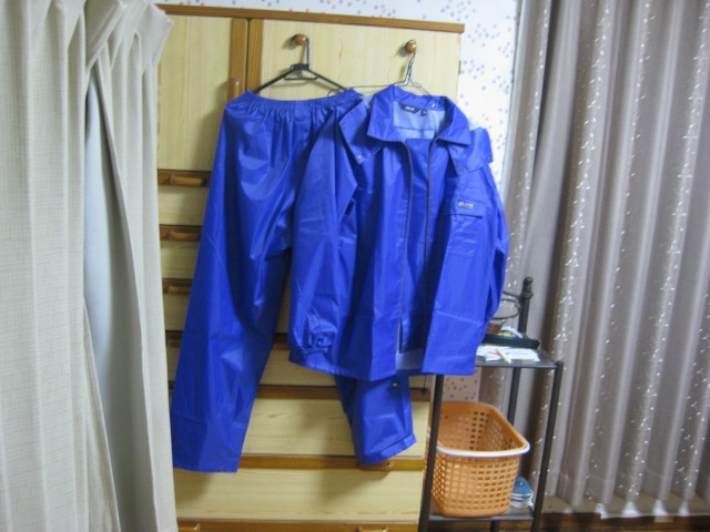 蒸れずに快適に作業ができるカッパを探しています