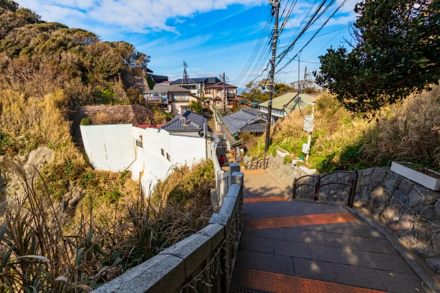 畑の上の崖が崩れそうになっているので、自治体に対応してもらいたい