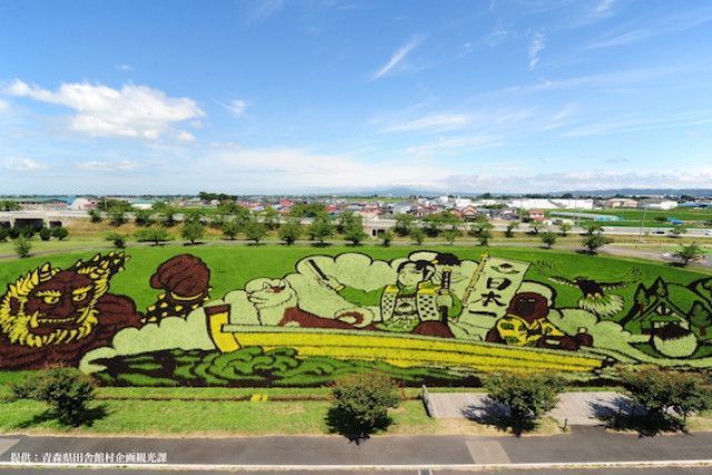 「田んぼアート」で町おこし！でも著作権の許可は必要になりますか？